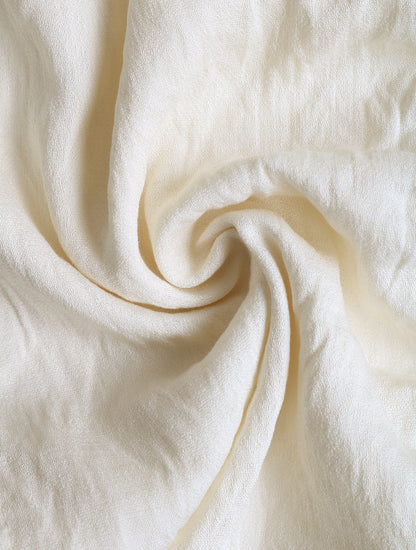 Ivory Tiered Midi Skirt