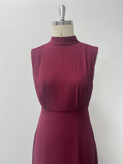 Sleeveless Elegant Chiffon Dress