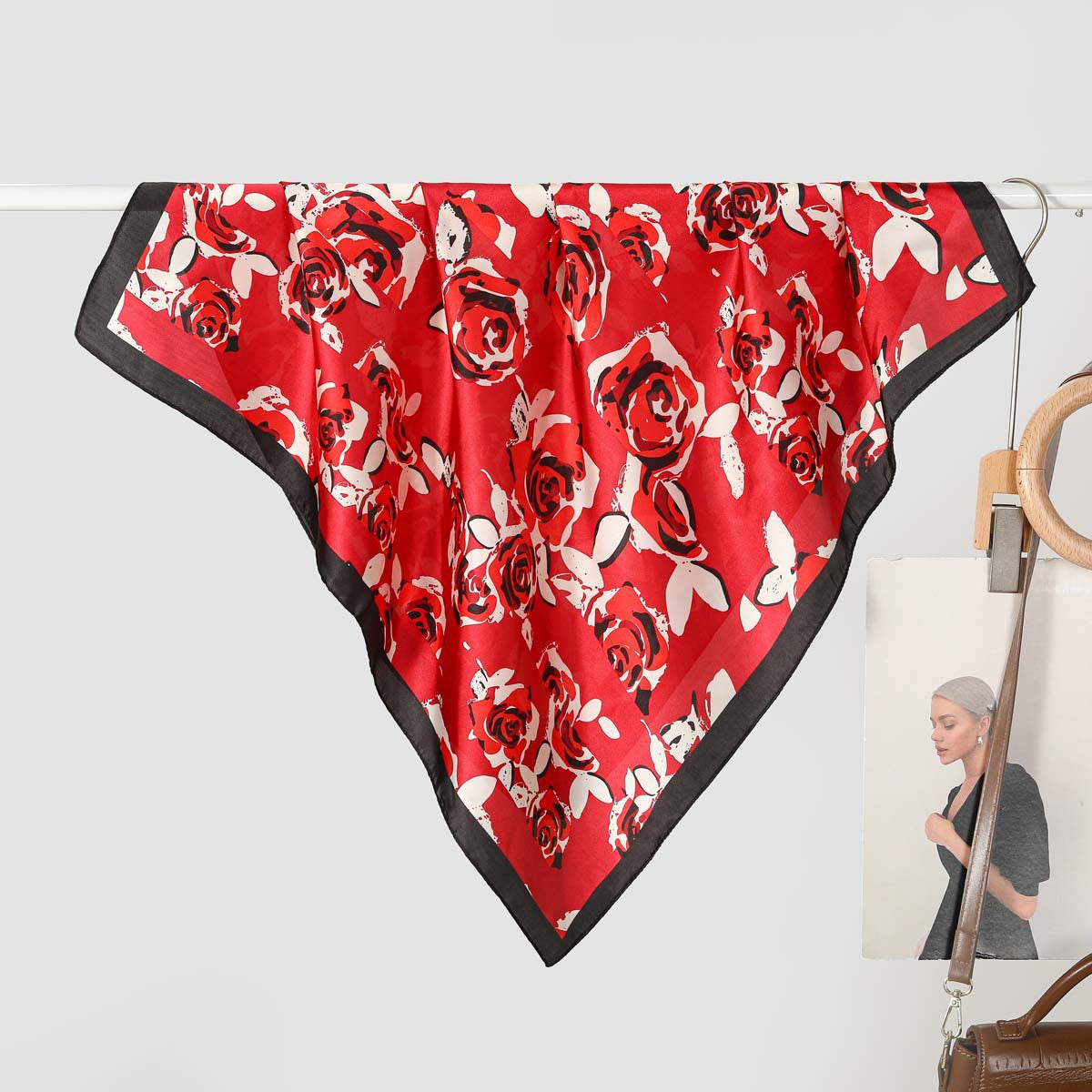 Graffiti Rose Red