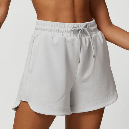 Stone Washed Workout Top & Shorts