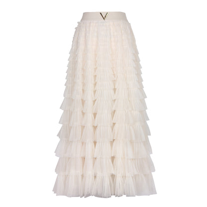 Tulle Ruffle Skirt