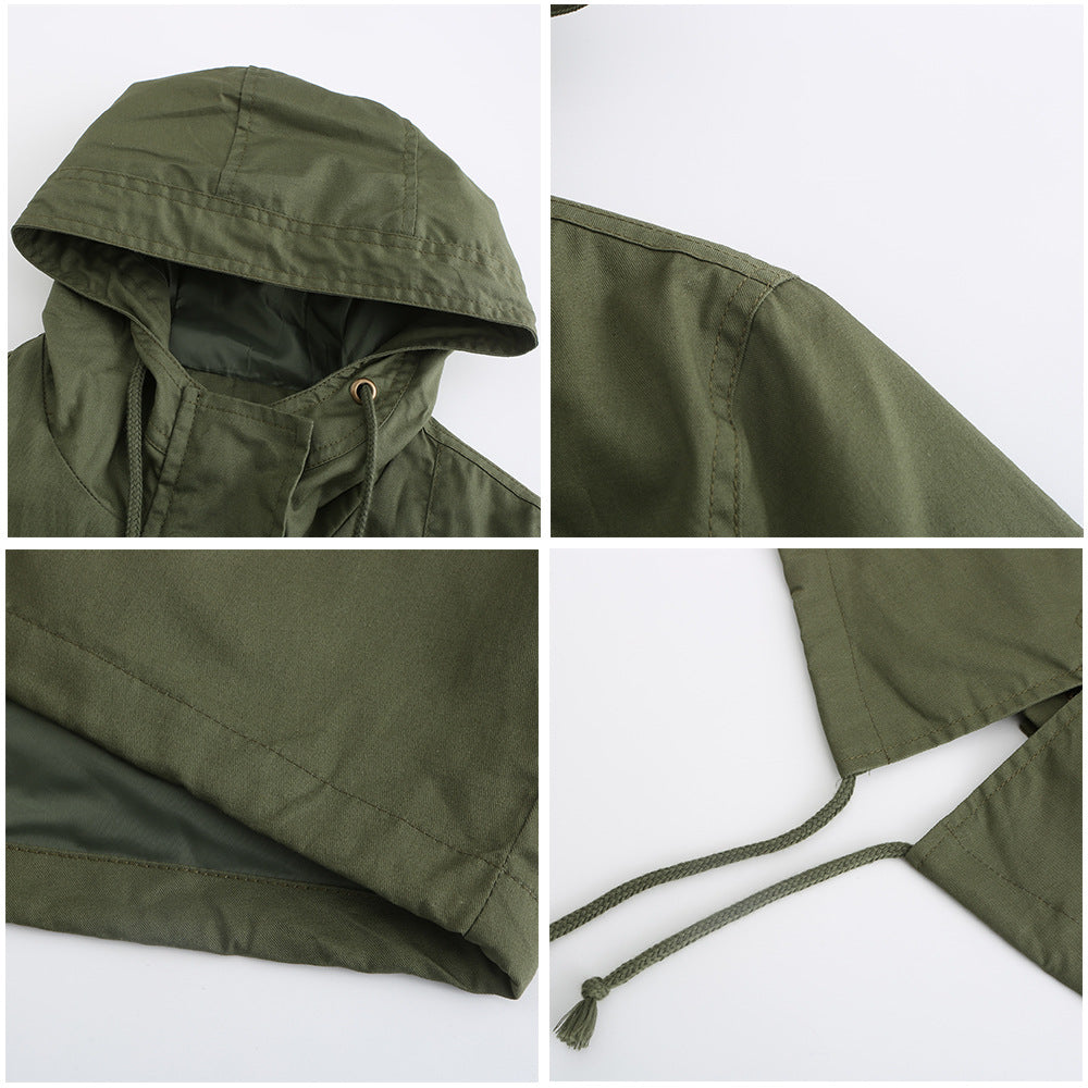Cotton Anorak Jacket