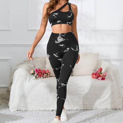Black Workout Quick Drying Set