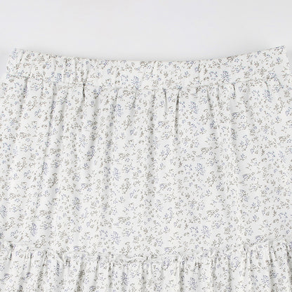 Light Pastoral Gentle Floral Skirt