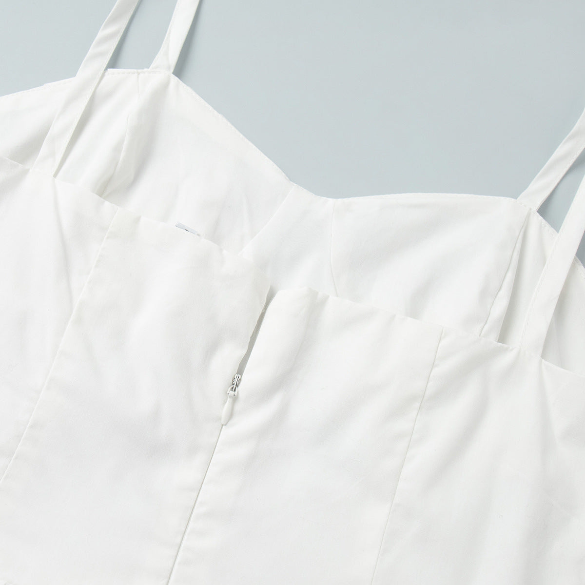 Cotton Sling Balloon Dress