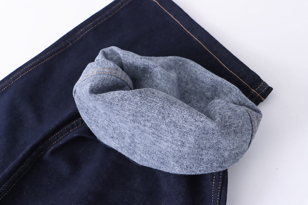 Double Pocket Wide Leg Jeans