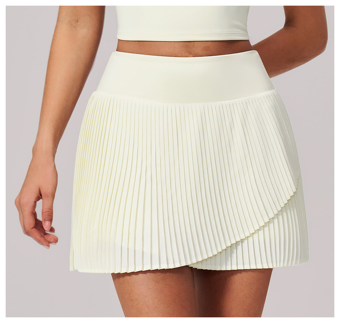 Breathable Tennis Pleated Skort