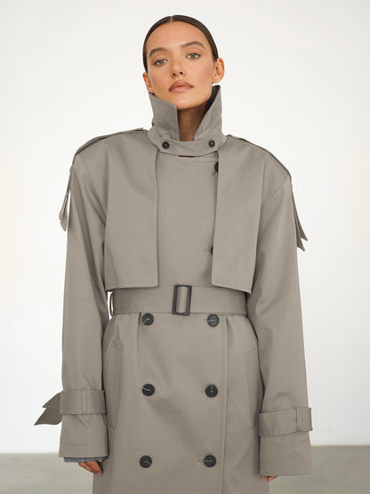 Maxi Trench Coat
