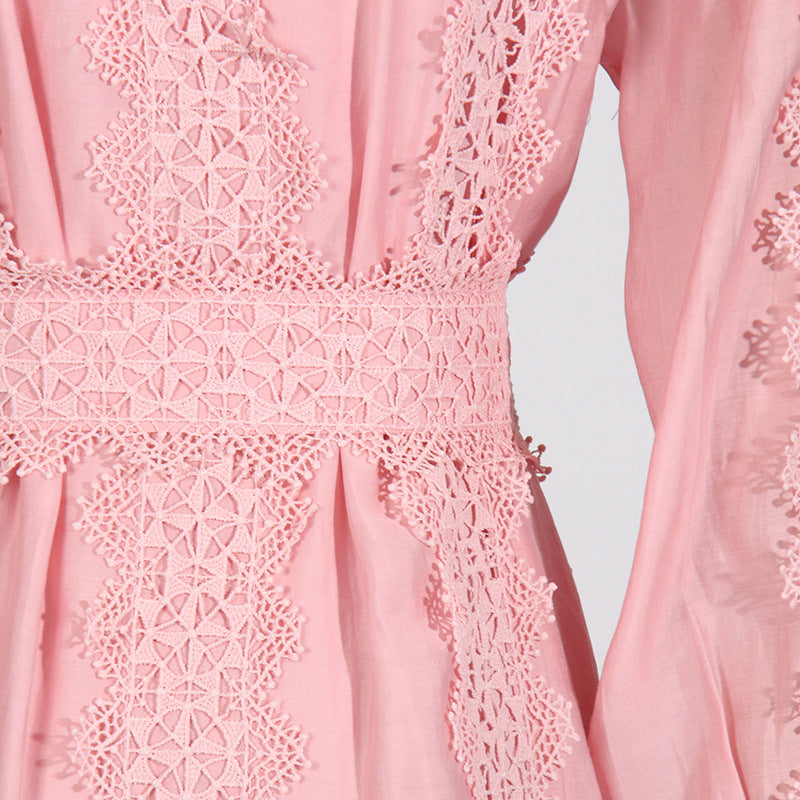 French Elegance Ruffled Dress