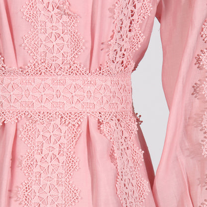 French Elegance Ruffled Dress