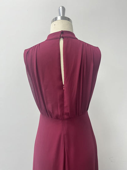 Sleeveless Elegant Chiffon Dress
