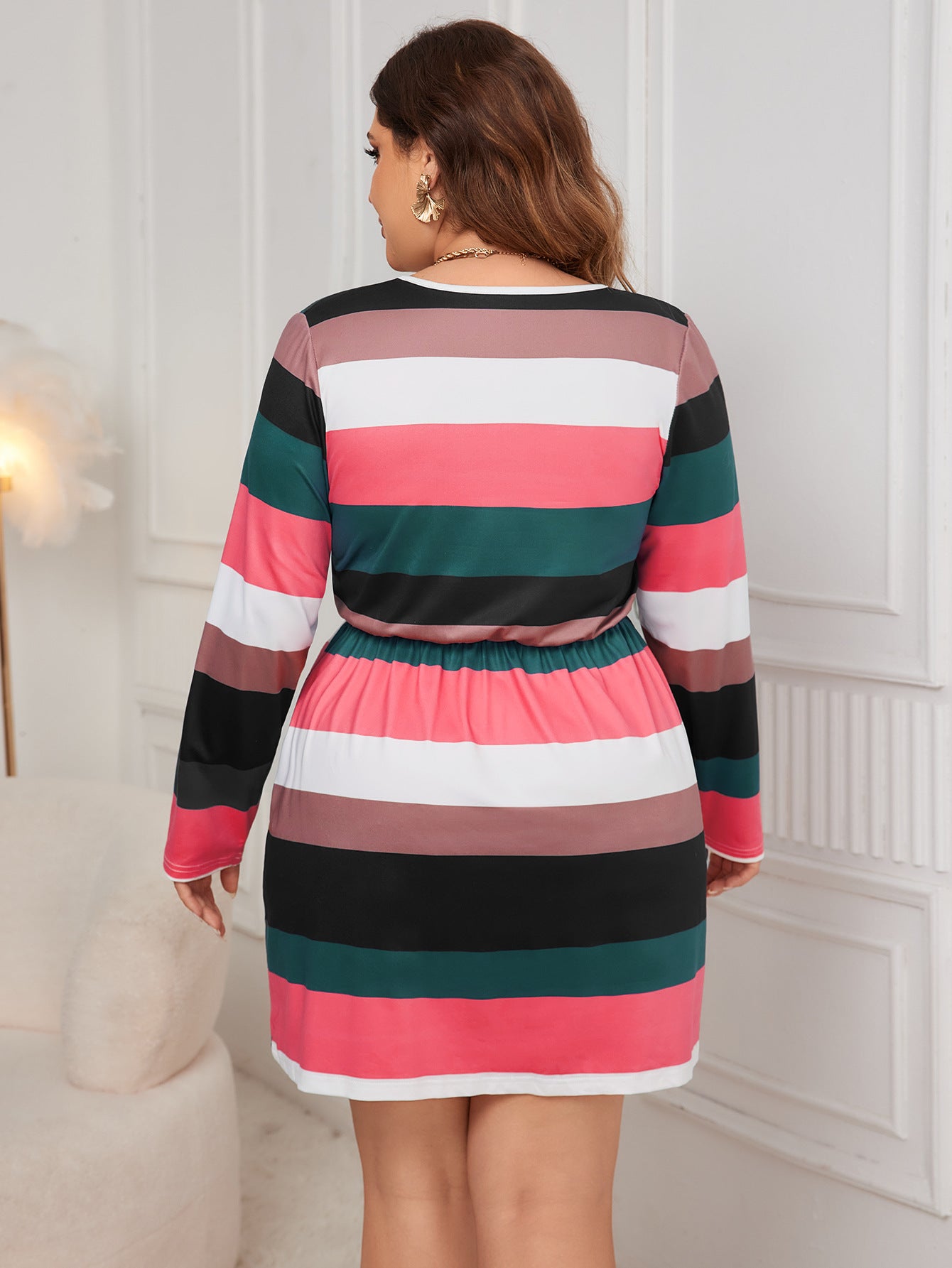 Striped Mona Casual Dress