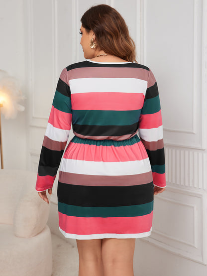Striped Mona Casual Dress
