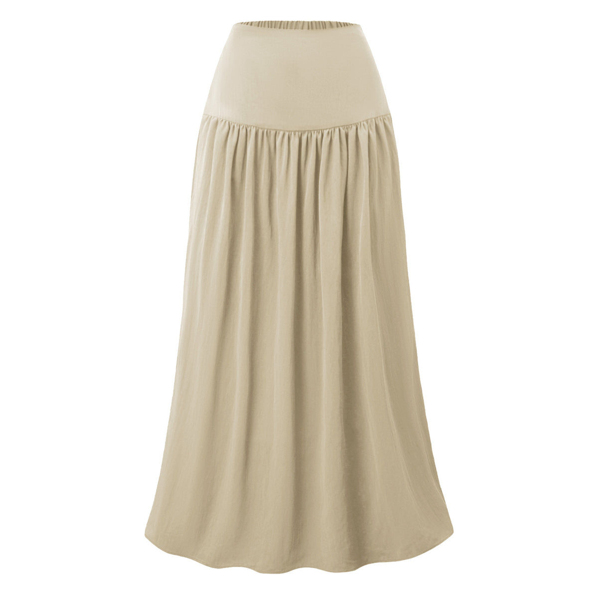 Cotton Maxi Skirt w/ Pockets