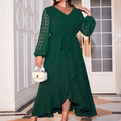 Lola Tie-Up Midi Dress