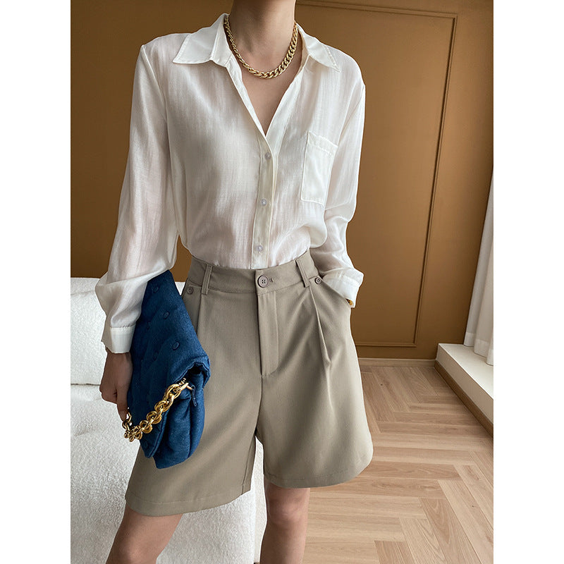 French Tencel Shirt
