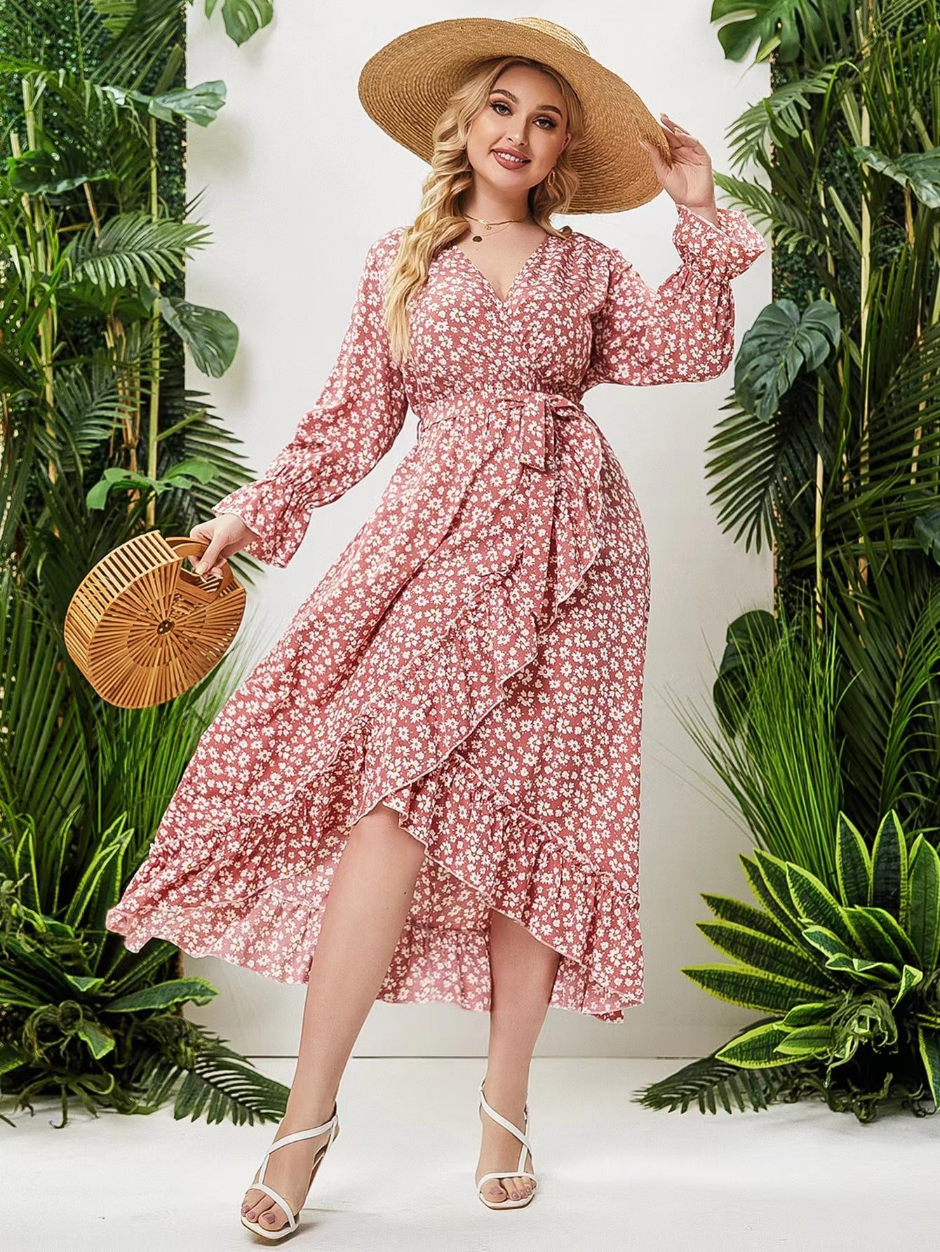 Sandy Wrap Dress