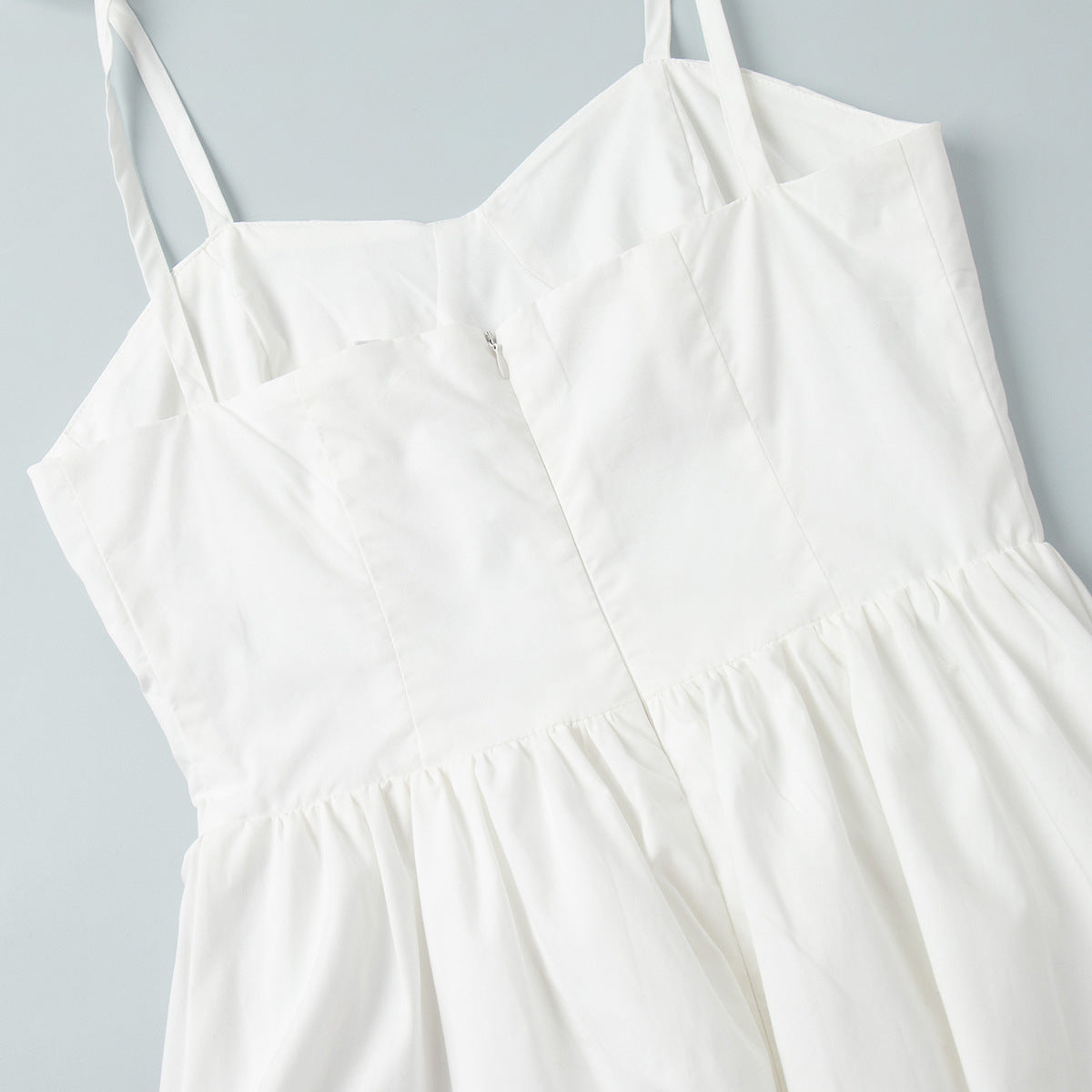 Cotton Sling Balloon Dress