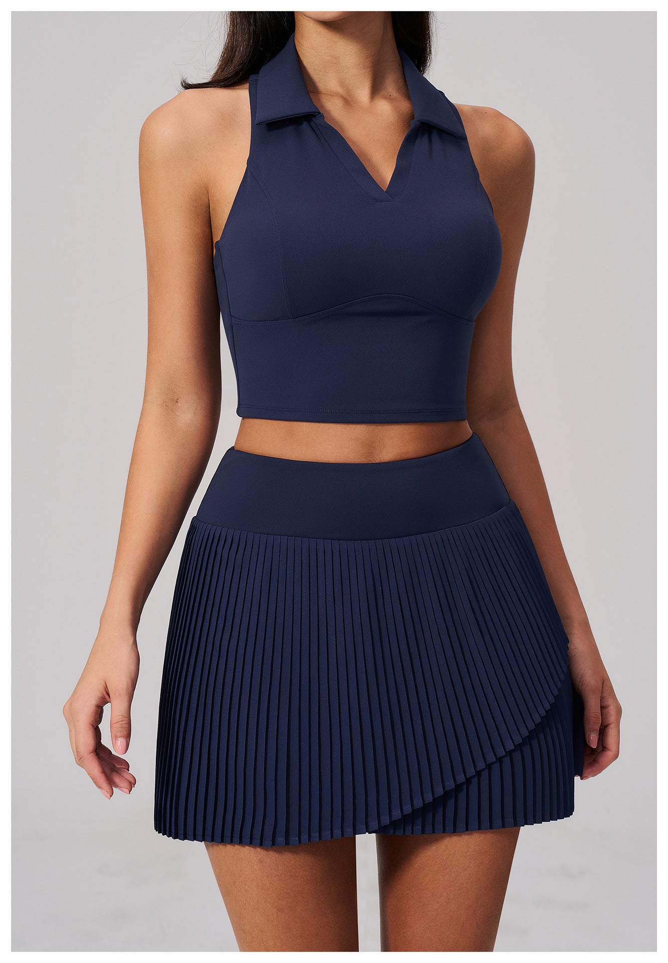Breathable Tennis Pleated Skort