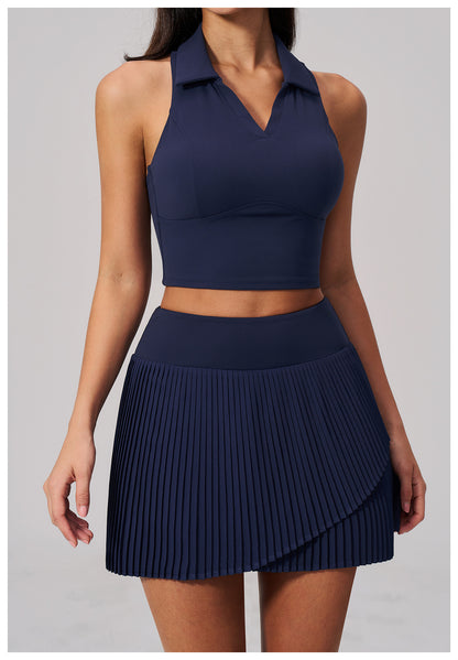 Breathable Tennis Pleated Skort