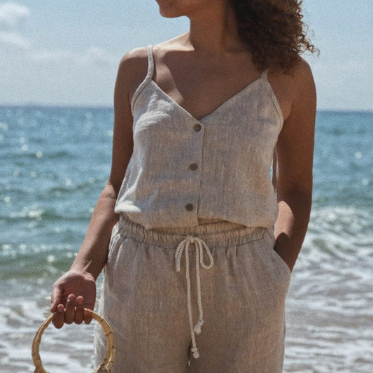 Linen Tank Top