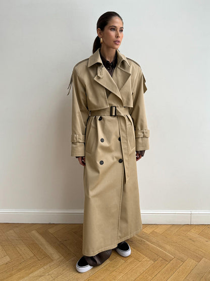 Maxi Trench Coat