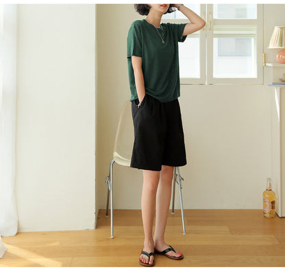 Casual Cotton T Shirt