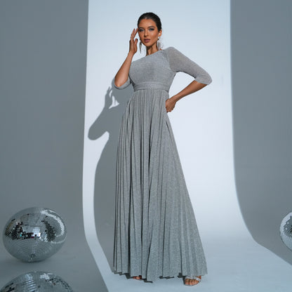 Gray Luna Evening Dress
