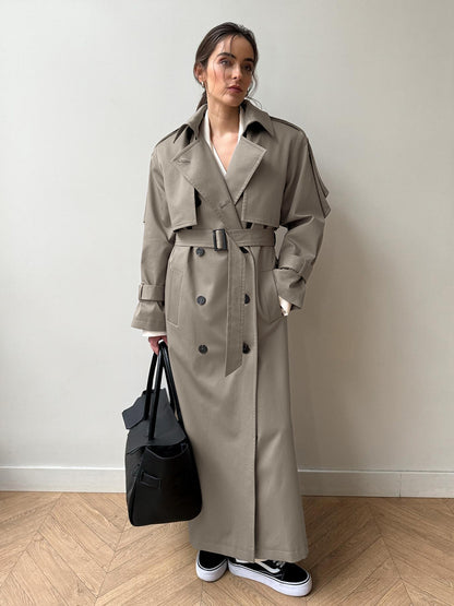 Maxi Trench Coat