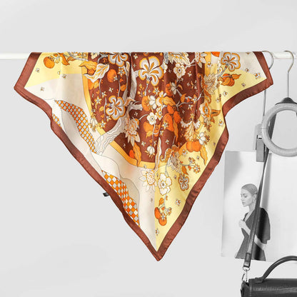 Four Seasons Artificial Silk Scarf