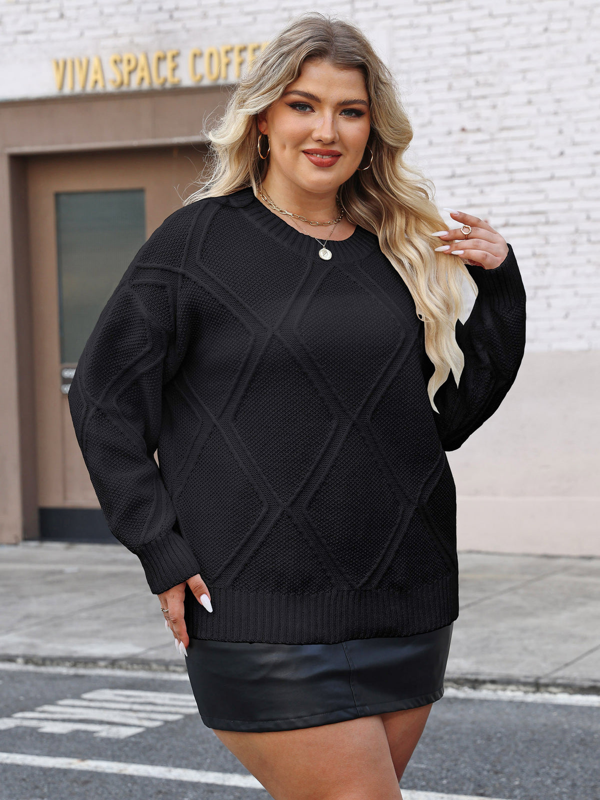 Lightweight Jacquard Sweater