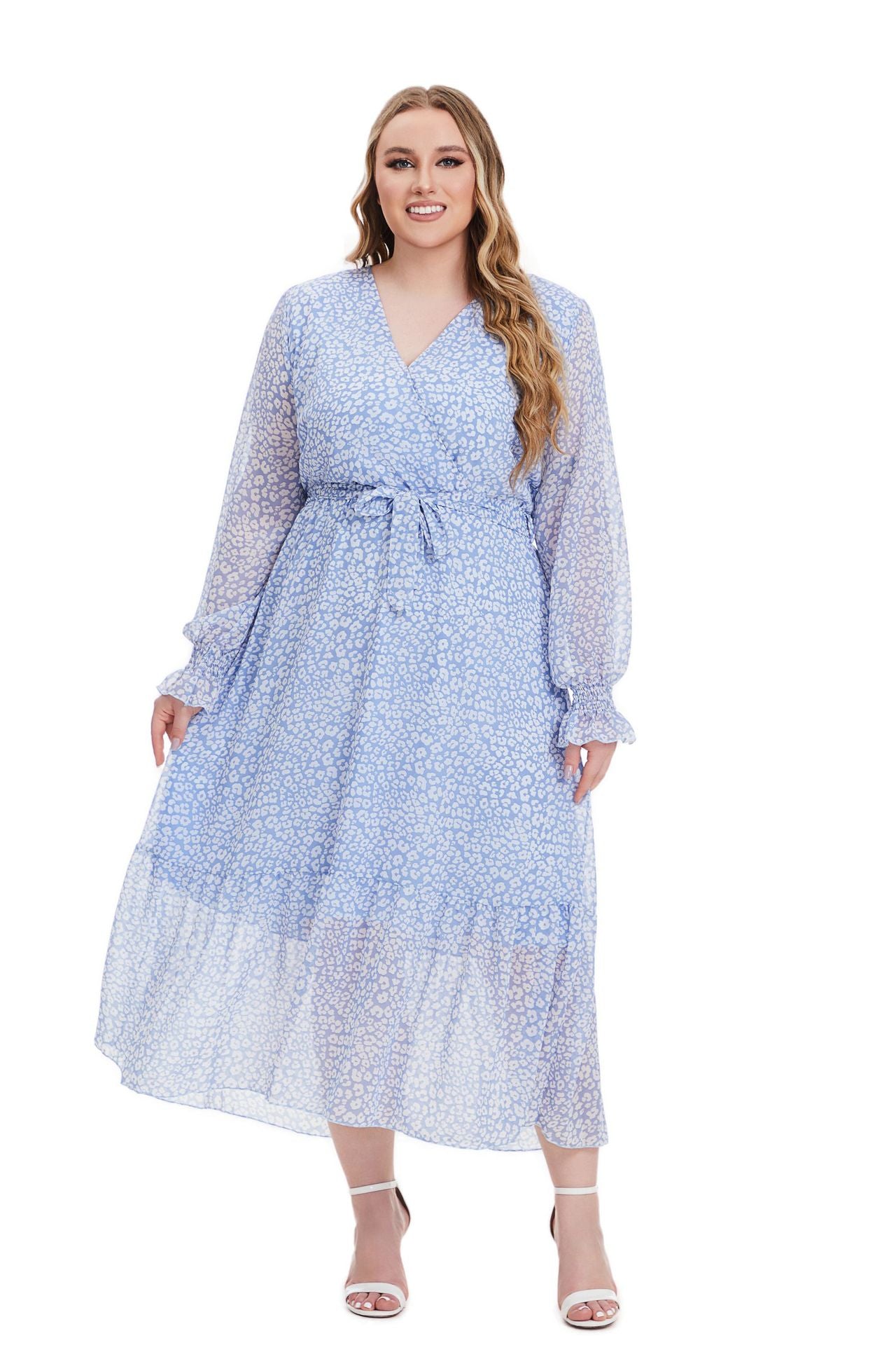 Long Sleeve Floral Dress