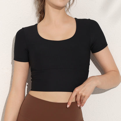 Sports Ribbed T Shirt