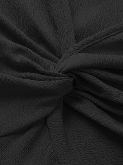 Black Tea Retro Dress