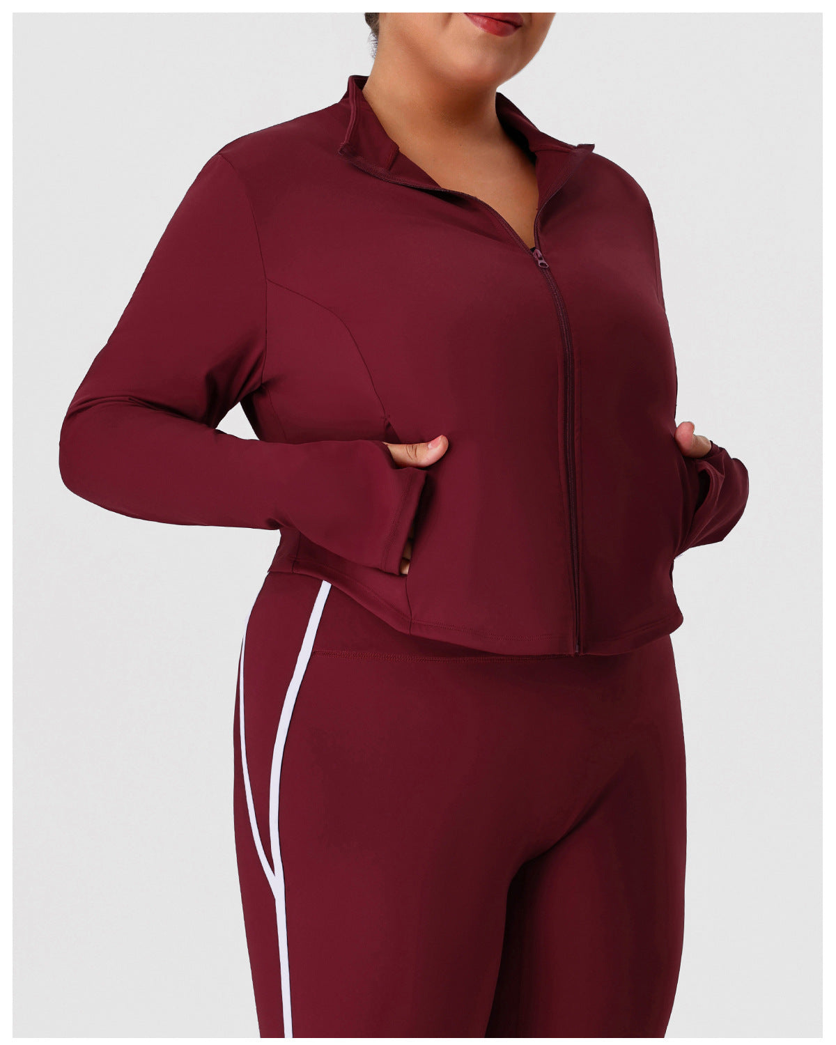 Brooke Yoga Zipper Jacket