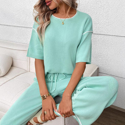 Summer Knit Two Piece Set