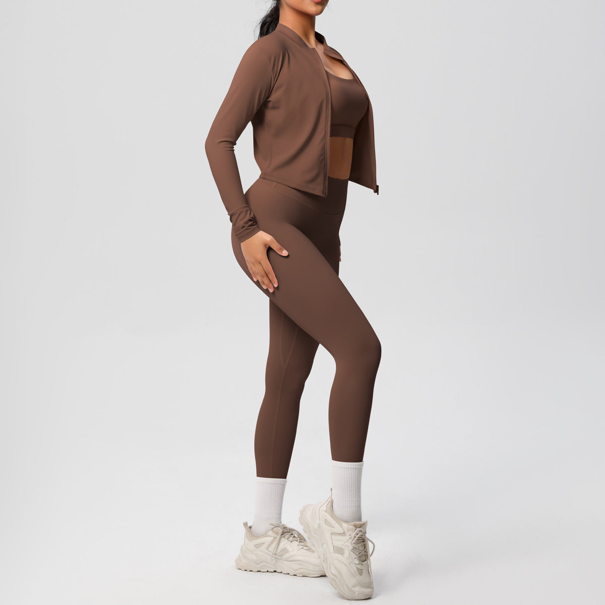 Double Sided Brushed Tight Three Piece Set