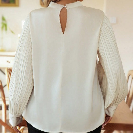 Blusa Taylor Marfil