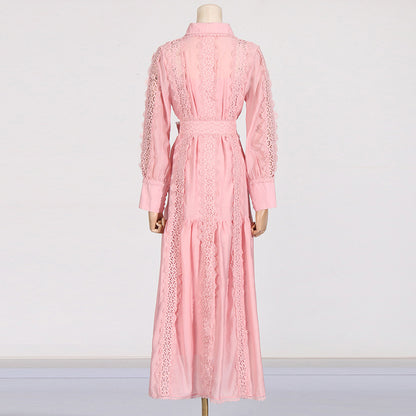 French Elegance Ruffled Dress