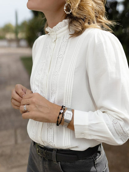 White Rachel Blouse