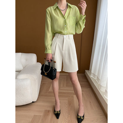 French Tencel Shirt