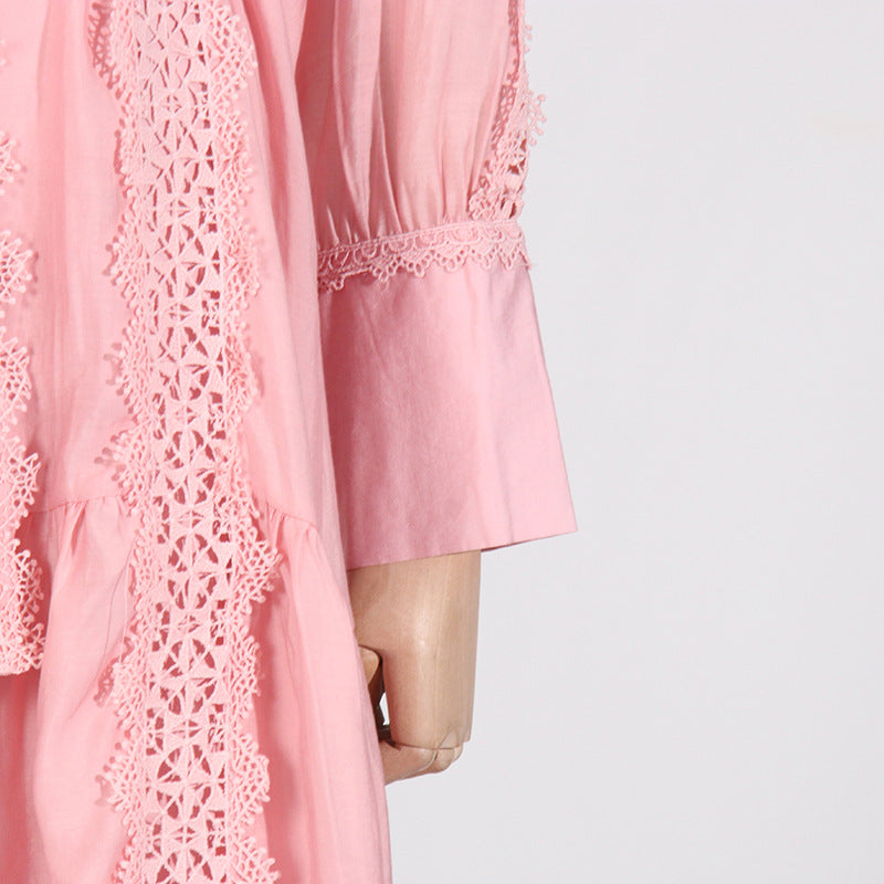 French Elegance Ruffled Dress
