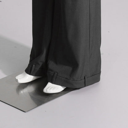 Black Wide Leg Trousers