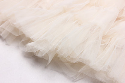 Tulle Ruffle Skirt