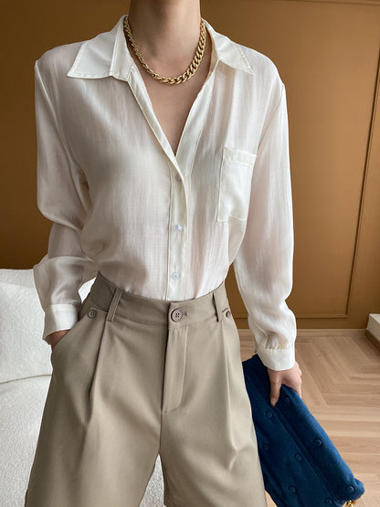 French Tencel Shirt