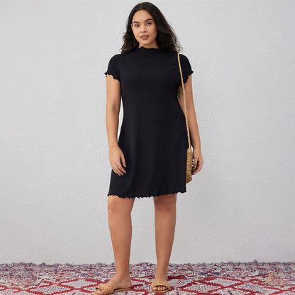 Black MOD Swing Dress