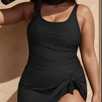 Black One-Piece Swimsuit
