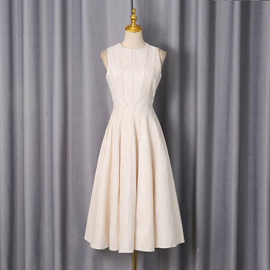 Ivory A-line Dress