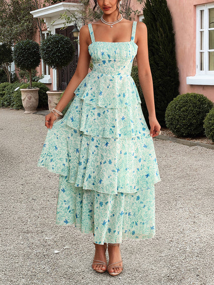 Graceful Mori Classic Floral Dress