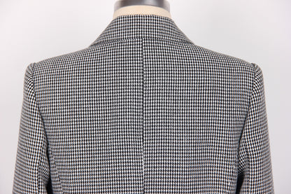 Houndstooth Trench Coat